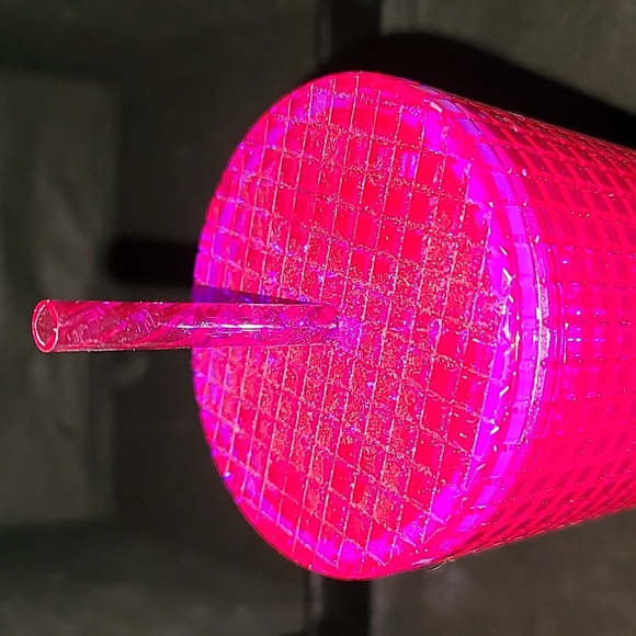 Starbucks Summer Iridescent Deep Magenta Grid Venti Tumbler 2024 Edition - Picture 9 of 10